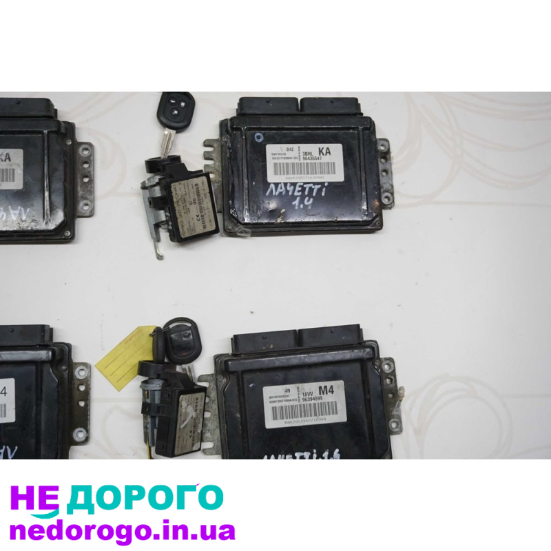 Блок управління двигуном ЕБУ для Chevrolet Lacetti 1.4\1.6, випущений в Україні. Об'єм двигуна 1.4\1.6 літра, працює на бензині.
