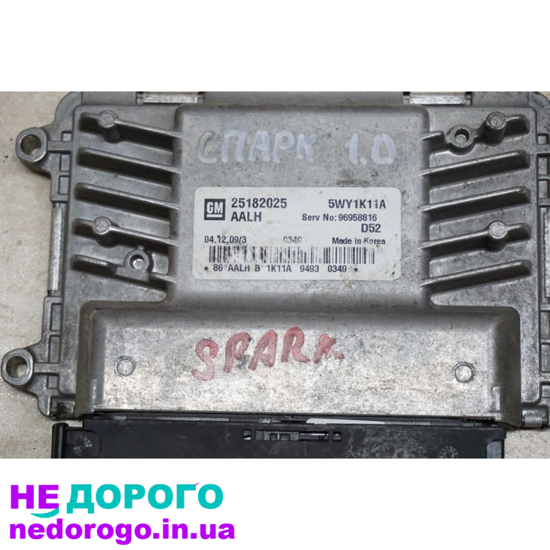 Блок управління двигуном ЕБУ для Chevrolet Spark 1.0, 2019 року, об'єм двигуна 1.0 літра, бензин.