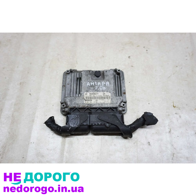 Блок управління двигуном Opel Antara 2.0D, рік випуску - 2007, об'єм двигуна - 2.0 л, паливо - дизель.