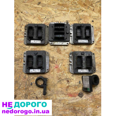 Блок управління двигуном ЕБУ Opel Astra G Zafira A 1.8 X18XE1 X20XEV, 2000-2005, 1.8 л, бензин.