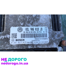 Блок управління двигуном ЕБУ Skoda Superb 2.0 TDI CFF 03L906018JB, 2009 рік, об'єм двигуна 2.0 л, дизель.