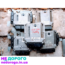 Блок управління двигуном Volkswagen Caddy 2.0SDI 1.9TDI 2004-2010р. 2.0/1.9л дизель.