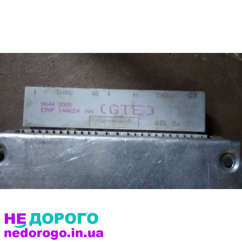 Блок управління двигуном Ford Fiesta 1.1i 9FBB 89FB-12A650-BB, 2019 рік, 1.1 л, бензин.