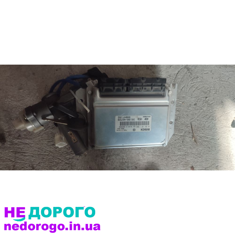 Блок управління двигуном комплект ключ і замок Kia Sorento 2.5crdi 200, 2005, 2.5 л, дизель.