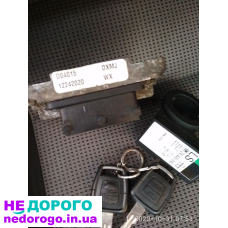 Блок управління двигуном Opel 1.6 бензин Zafira, Astra H з ключем, 2005 рік, об'єм 1.6 л, паливо - бензин.