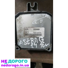Блок управління двигуном Opel Astra G 1.4i 16V, 09355909, 2003, 1.4 л, бензин.