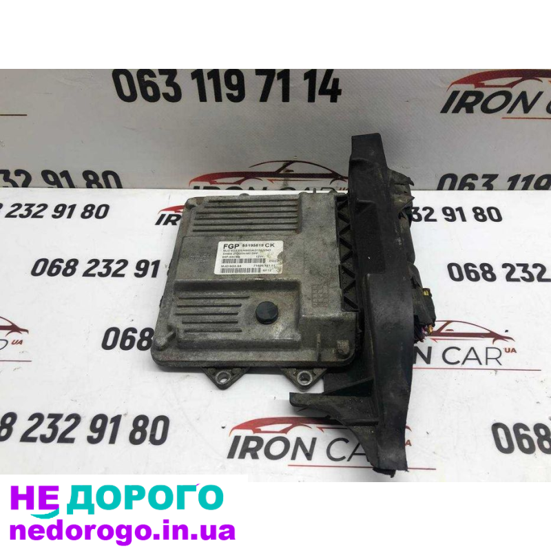 Блок управління двигуном Opel Corsa D, 2011 рік, 1.2 літра, бензин.