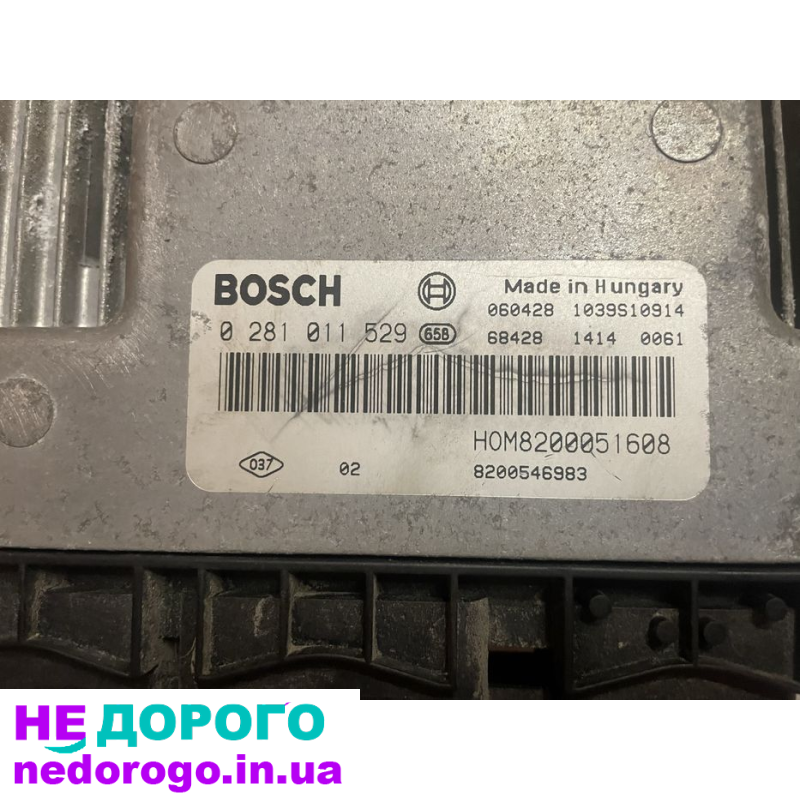 Блок управління двигуном Opel Vivaro HOM8200051608: агрегат, модель, 2008, 2.0 л, дизель.