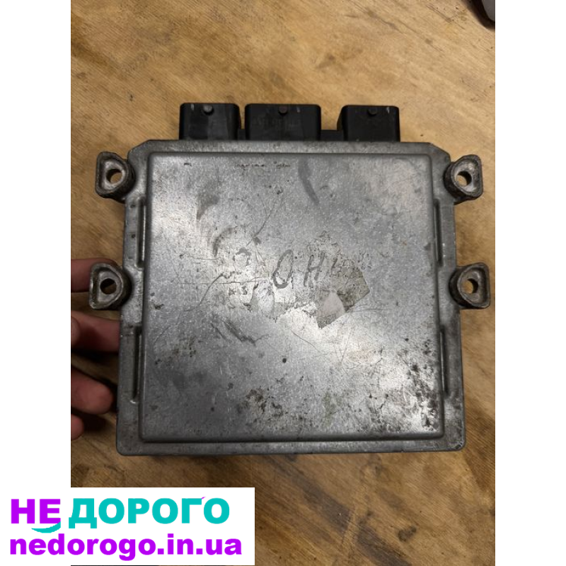 Блок управління двигуном Peugeot, Citroen: ECU, Bosch ME7.4.4, 2005, 1.6L бензин.