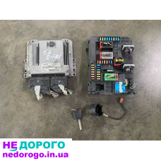 Блок управління двигуном Peugeot 301 Citroen C-Elysee 1.6 Bluehdi, 2014 рік, 1.6 л, дизель.