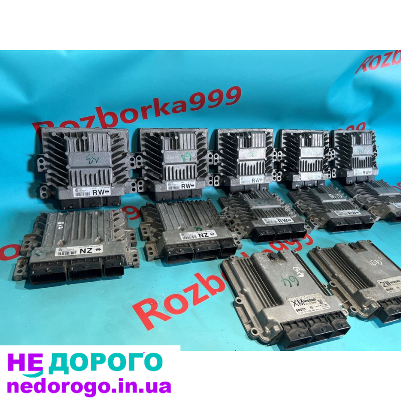 Блок управління двигуном ЕБУ Qashqai J10 Juke F15, 2010-2015, 1.5-2.0 л, бензин.