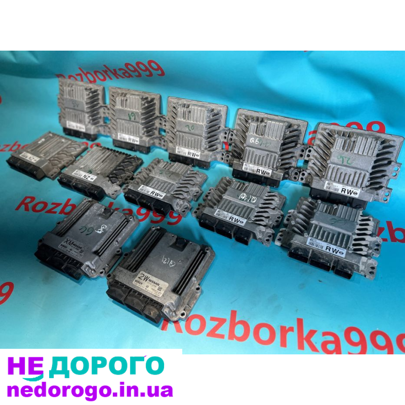 Блок управління двигуном ЕБУ Qashqai J10 Juke F15, 2010-2015, 1.5-2.0 л, бензин.