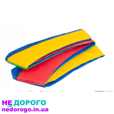 Накладка для пружин 10FT різнокольорова для батута Atleto, Funfit, Fittosky, Skyjump, Totalsport.