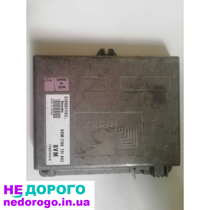 Блок управління двигуном Renault S100811102 B, 2010 рік, 1.6 л, бензин.
