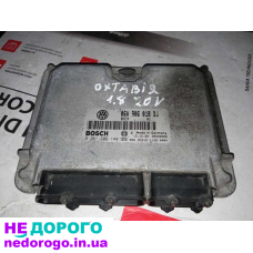 Блок управління двигуном Skoda Octavia 1.8i 06A906018DJ 0261206144, 2006 рік, 1.8 л, бензин.