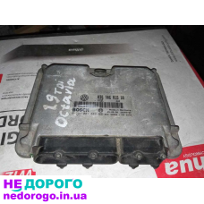 Блок управління двигуном Skoda Octavia 1.9 TDI 038906018BQ 0281001849, випущений у 2004 році, об'єм двигуна 1.9 літра, працює на дизельному паливі.