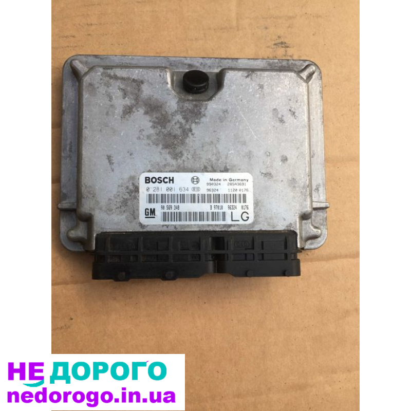 Блок управління Opel Vectra 2.0 DTI Bosch 0 281 001 634, 2001, 2.0 л, дизель.