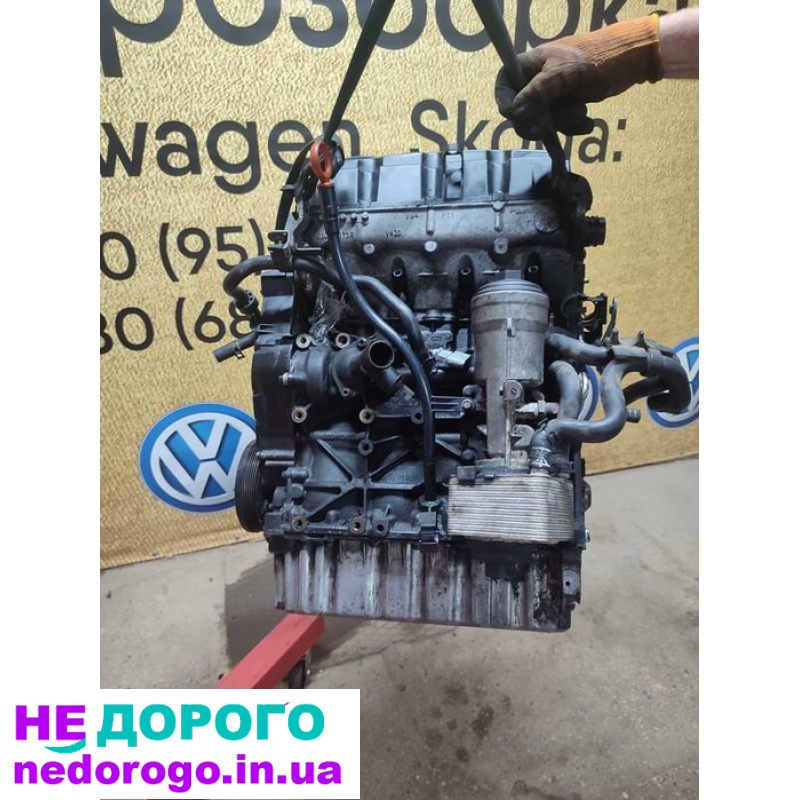 Двигун Passat b6 2.0 TDI 103kw 140 кс, 2005 рік, дизель, 2.0 л.