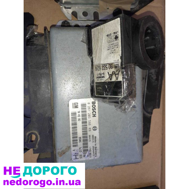 Блок управління двигуном Opel Omega 2.5, 3.0, рік випуску 2000, об'єм двигуна 2.5, 3.0, паливо бензин.