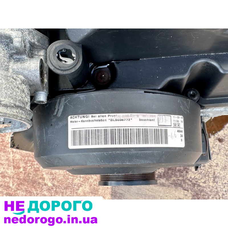 Дизельний двигун CBA для VW Golf Passat Skoda Octavia Seat Audi, 2009, 2.0 л.