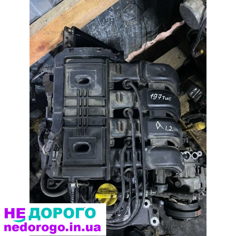Двигун Renault 1.2 16v для TWINGO CLIO Kangoo C06C C06D C06K, 2000 рік, бензин, об'єм 1.2 л.