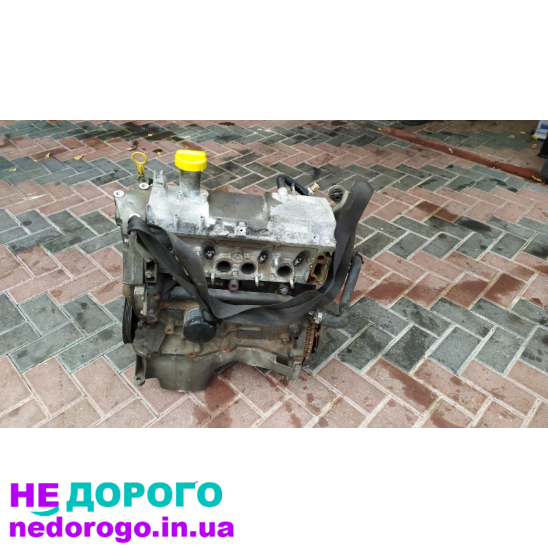 Двигун 1.4 8V K7J для Dacia Logan Sandero Renault Kangoo Clio. Об'єм 1.4 л, бензин, випущений у 2000-х роках.