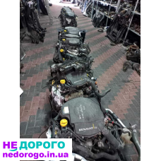 Двигун 1.4 8V K7J для Dacia Logan Sandero Renault Kangoo Clio. Об'єм 1.4 л, бензин, випущений у 2000-х роках.