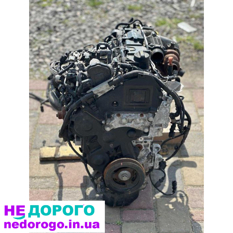 Двигатель Peugeot Citroen Ford 1.4 HDI 8HR 9684143880, 2008, дизель, 1.4 л.
