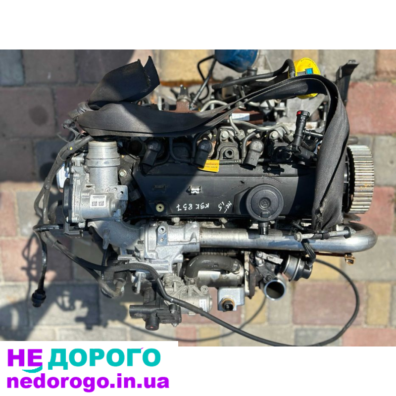 Двигун Renault 1,5 DCI K9K (837) 2019, об'єм 1,5 л, дизель. Наявний в Україні.