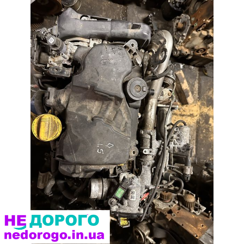 Двигун Renault 1.5 dci K9K C 612, комплектний, 2015 р., 1.5 л, дизель.