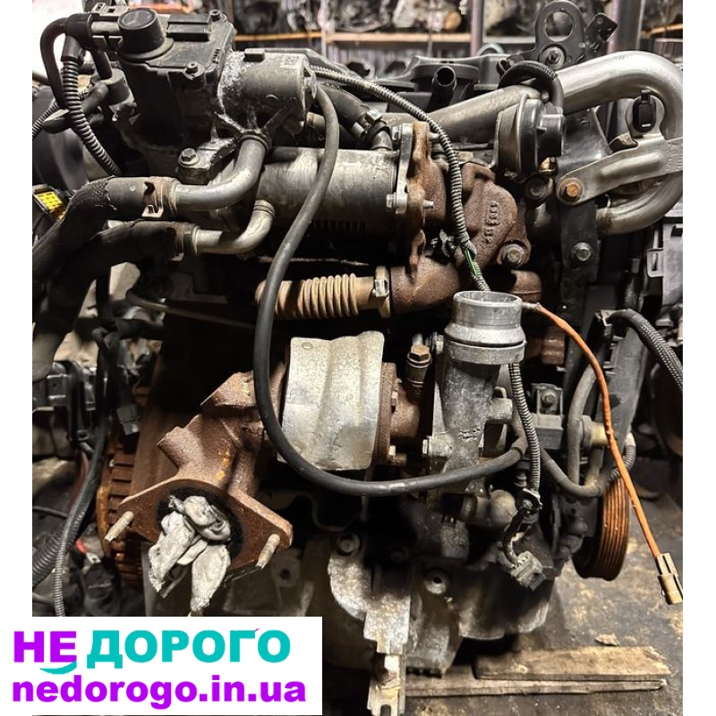Двигун Renault 1.5 dci K9K C 612, комплектний, 2015 р., 1.5 л, дизель.