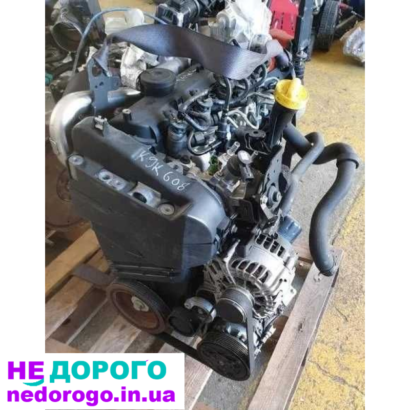 Двигун Renault K9K 608, 1.5 л, бензин, з БОШ для Кенго, Меган, Лагуна.