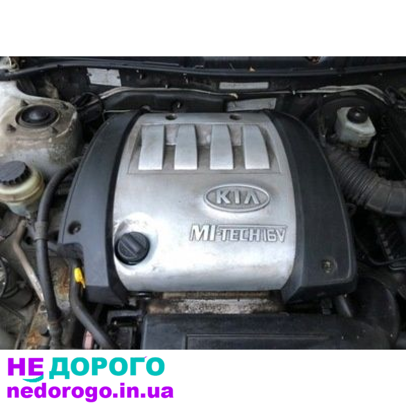 Двигун Kia 1,6, КПП, Шума 2, Сефіа 2, Спектра, 2000 р., бензин, 1,6 л.