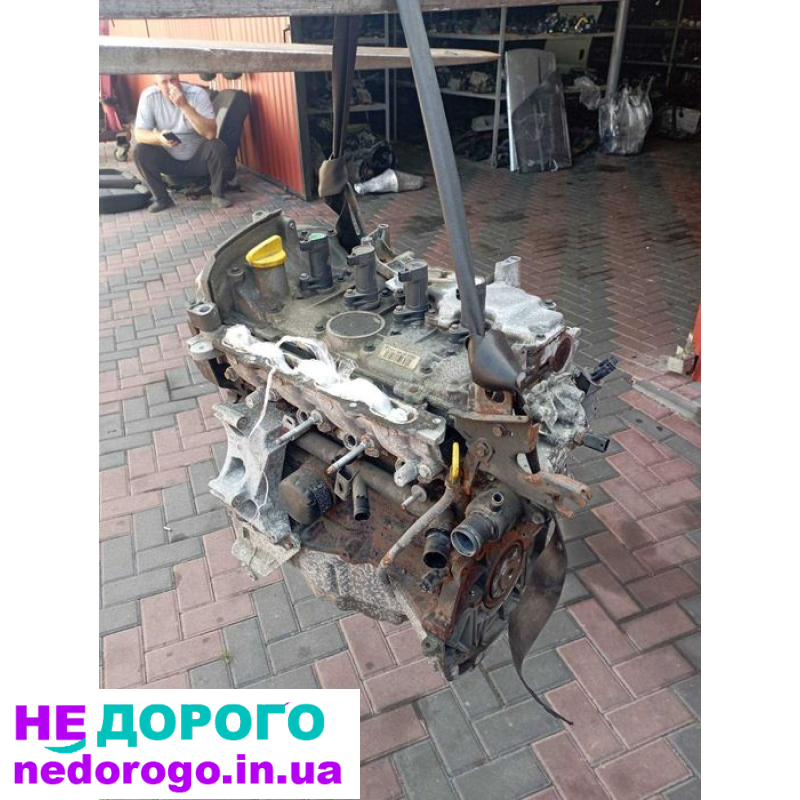 Двигун 1,6 MPI 16 клапанів K4M 696 для Dacia Duster, випущений в Україні.