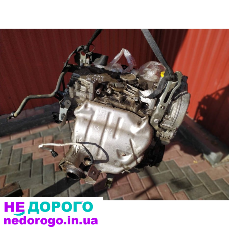 Двигун 1,6 MPI 16 клапанів K4M A700 для Dacia Logan, випущений в Україні.
