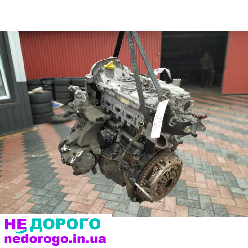 Двигун 1.6 MPI K4MA690 (16 клапанів) DACIA LOGAN, 2004 рік, бензин, об'єм 1.6 л.