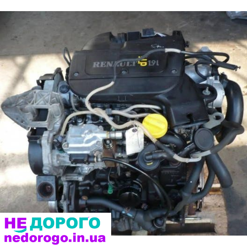 Двигун 1.9 DTI F9Q734, Renault, 2001, дизель, 1.9 л.