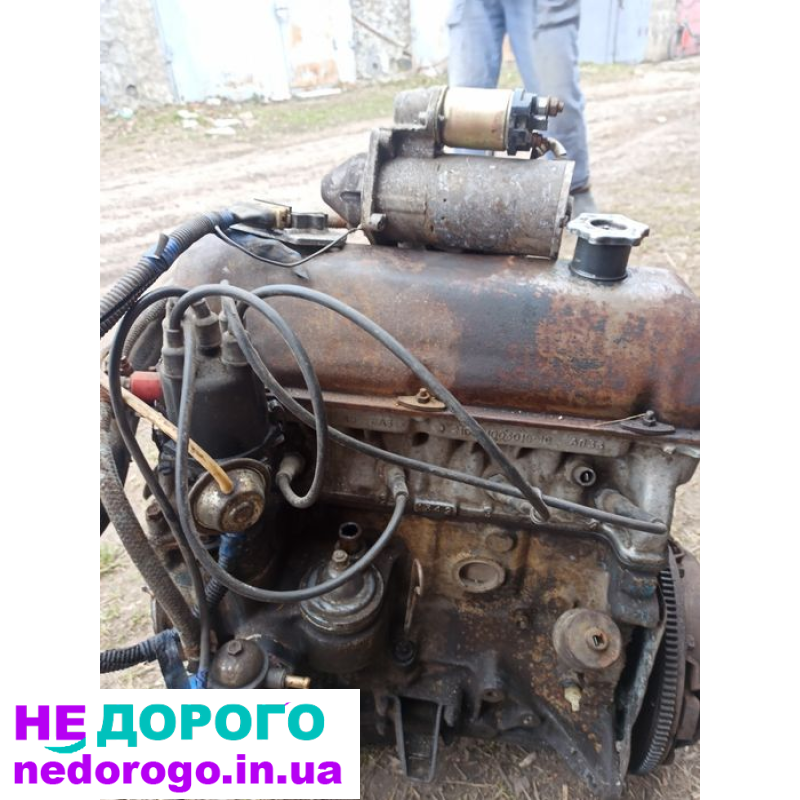 Двигун 2106, 1600 см³, бензин, виробництво Україна. Назва: Двигун 2106, модель: 1600, рік випуску: відомий, об'єм двигуна: 1600 см³, паливо: бензин.