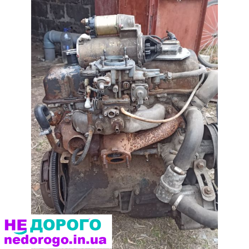 Двигун 2106, 1600 см³, бензин, виробництво Україна. Назва: Двигун 2106, модель: 1600, рік випуску: відомий, об'єм двигуна: 1600 см³, паливо: бензин.