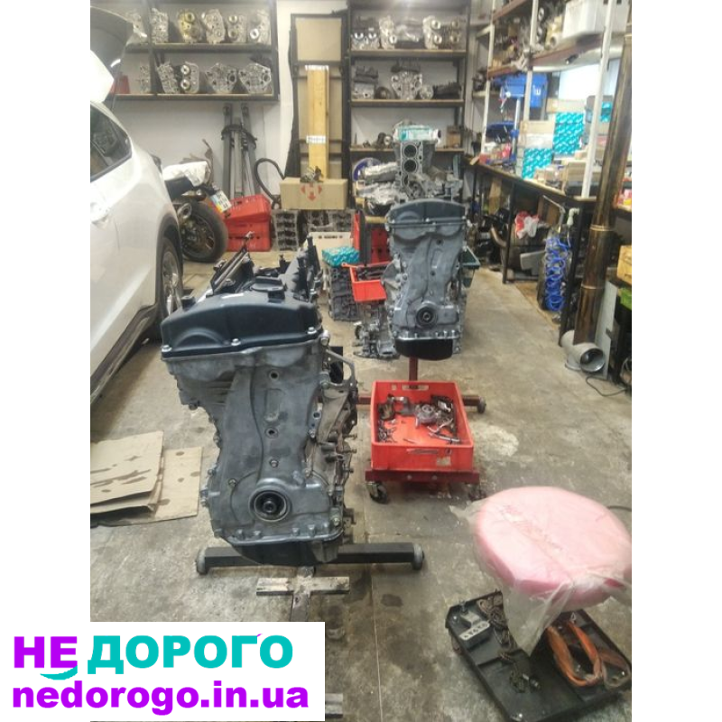 Двигун 2.4 G4KE/G4KK/G4KJ/G4KD для Sonata/Optima/Sorento/Santa Fe, 2009-2021, бензин, 2.4 л.
