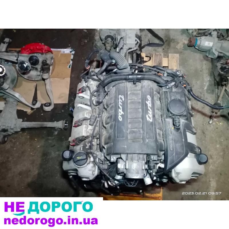 Двигун Porsche Cayenne Turbo 958, 4,8 л, бензин, 2010 р.