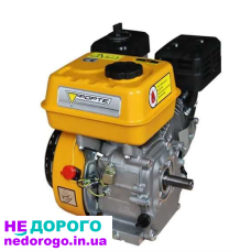 Двигун бензиновий Forte F210G (7 л.с., вал 19мм) від українського виробника, об'єм 210 см³, рік випуску невідомий.