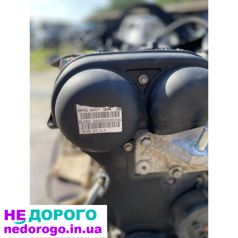 Двигун Ford Focus 2 C-Max 1.6 бензин SIDA, 2007 рік, об'єм 1.6 л.