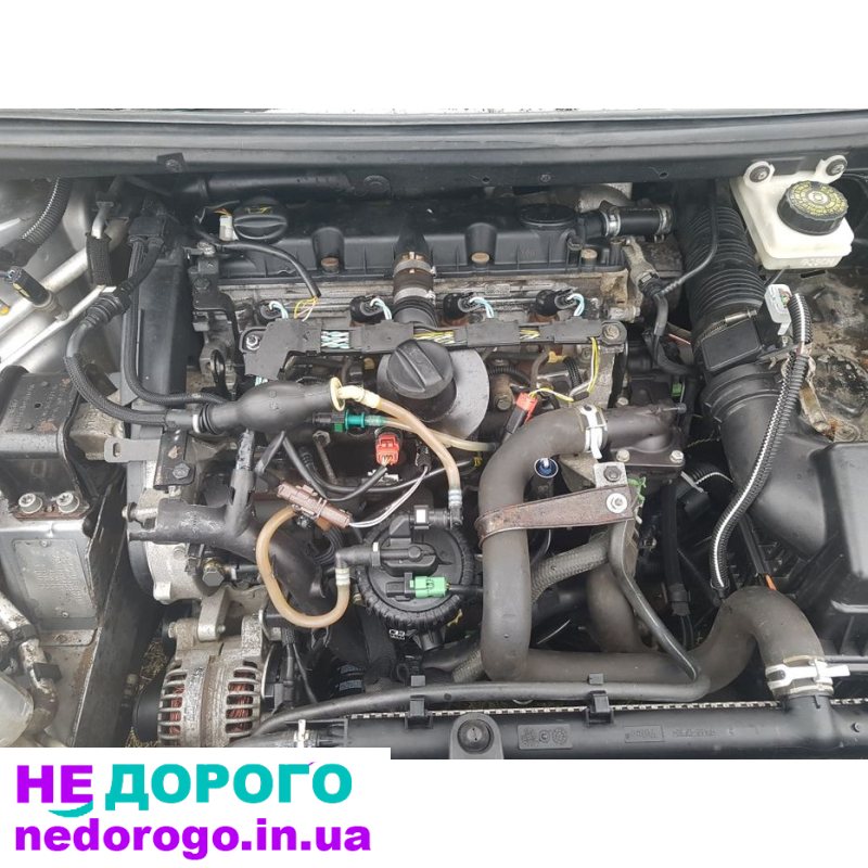 Двигун мотор 2.0 HDI для Peugeot 307/206/306/406, 2000-2006 рр., дизель, 2.0 л.