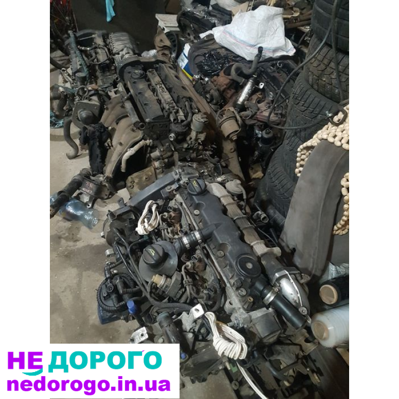 Двигун мотор 2.0 HDI для Peugeot 307/206/306/406, 2000-2006 рр., дизель, 2.0 л.