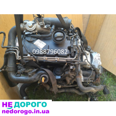 Двигун Volkswagen BKC 1,9 77Кв, Golf 5 Touran Octavia, 2005, дизель.
