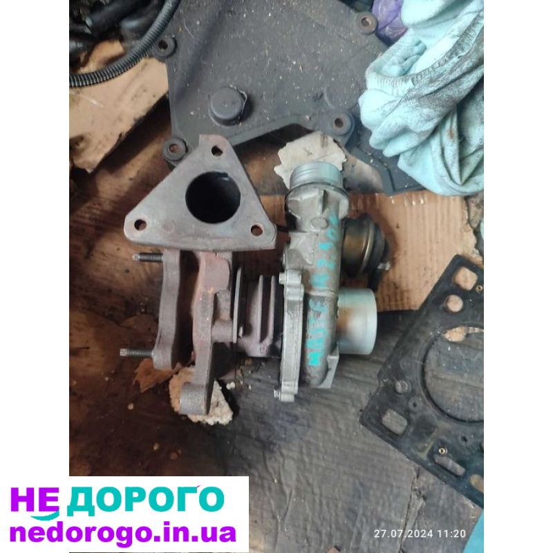 Двигун Renault Master 2,5 2008р 88кв дизель.