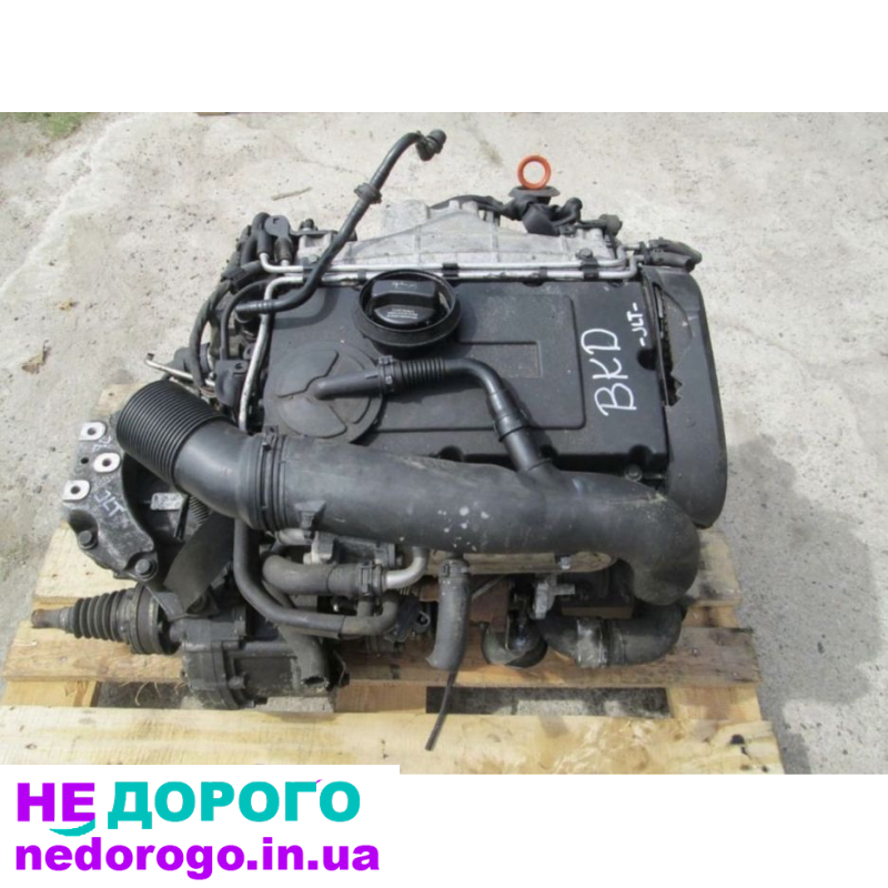Двигун Volkswagen Touran Skoda Passat B6 Golf Audi 2.0 TDI BKD BKP 2004-2010 2.0 л дизель.