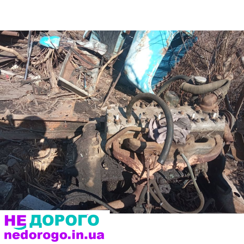 Двигун Газ 52, модель 52, випущений у 1960 році, об'єм 3,5 літра, працює на бензині.