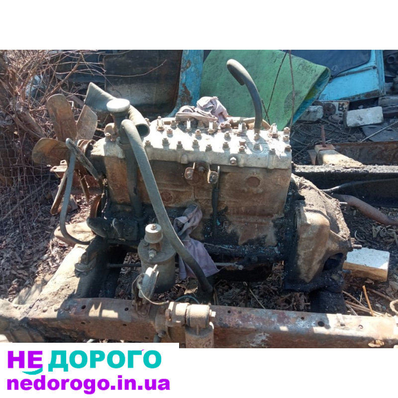 Двигун Газ 52, модель 52, випущений у 1960 році, об'єм 3,5 літра, працює на бензині.